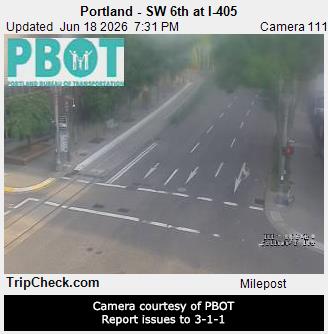 Portland - SW 6th at I-405